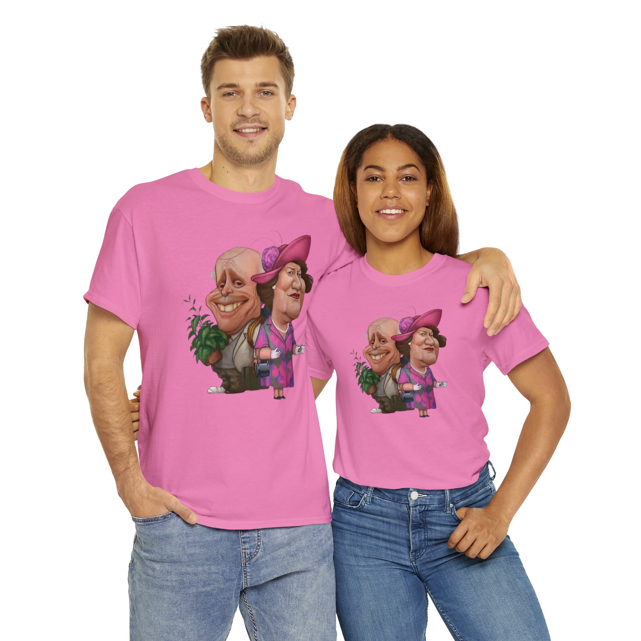Keeping Up Appearances 90's TV Show-Unisex Heavy Cotton T-Shirt - Creations by Chris and Carlos